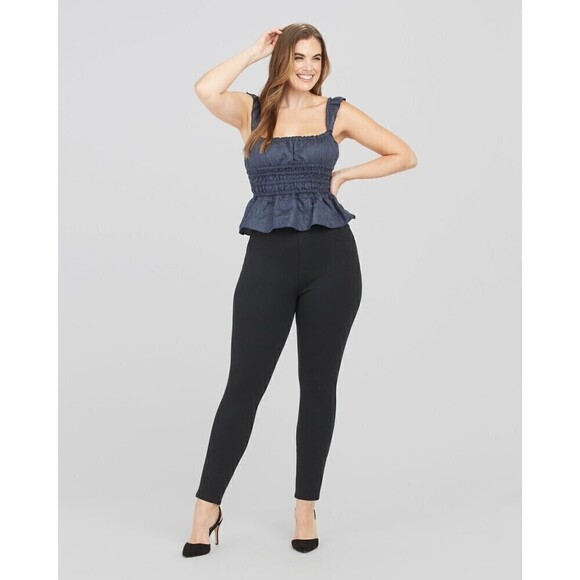 Spanx The Perfect Pant Ankle 4 Pocket Black Size Medium - Picture 1 of 10